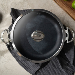 Serveringspanne CS+ med lokk 28 cm