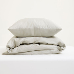 Sengetøy Arkipelag Blank Enkelt Greige 150x210 cm