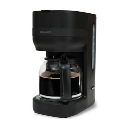 Kaffebryggare 12-koppar/1,5L Mattsvart