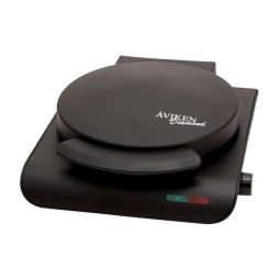 Vaffeljern Singel Diamond Black
