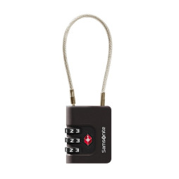 Kabellås med 3-sifret TSA-kode