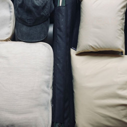 Organiseringssett i beige