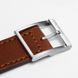 Klokka Granit 34 Navy Blazer Burgundy Leather