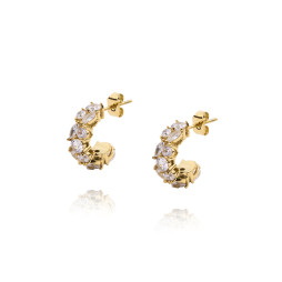 Earrings  Queen small Gold