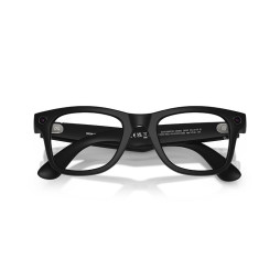 Solglasögon Meta Wayfarer Matte Black Photochro Clear/grey
