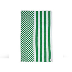 2-pak håndklær Rio 30x50 cm grønn/hvit