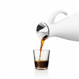 Termokanne 1 l Matt white