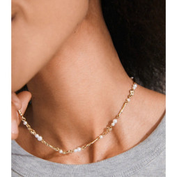 Sloan Pearl Kjede Gull