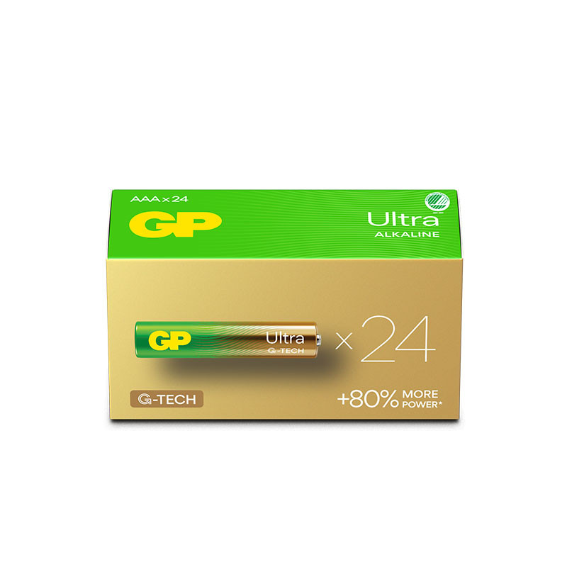 GP Batteries Ultra AAA LR03 24-P