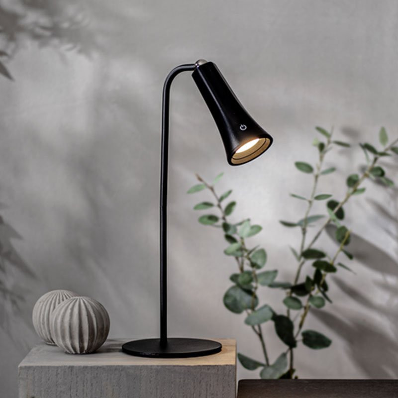 Multifunksjonell, bærbar LED-bordlampe