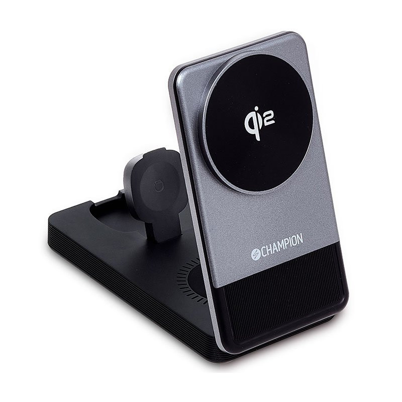 3-i-1 Ladestativ QI2 15W