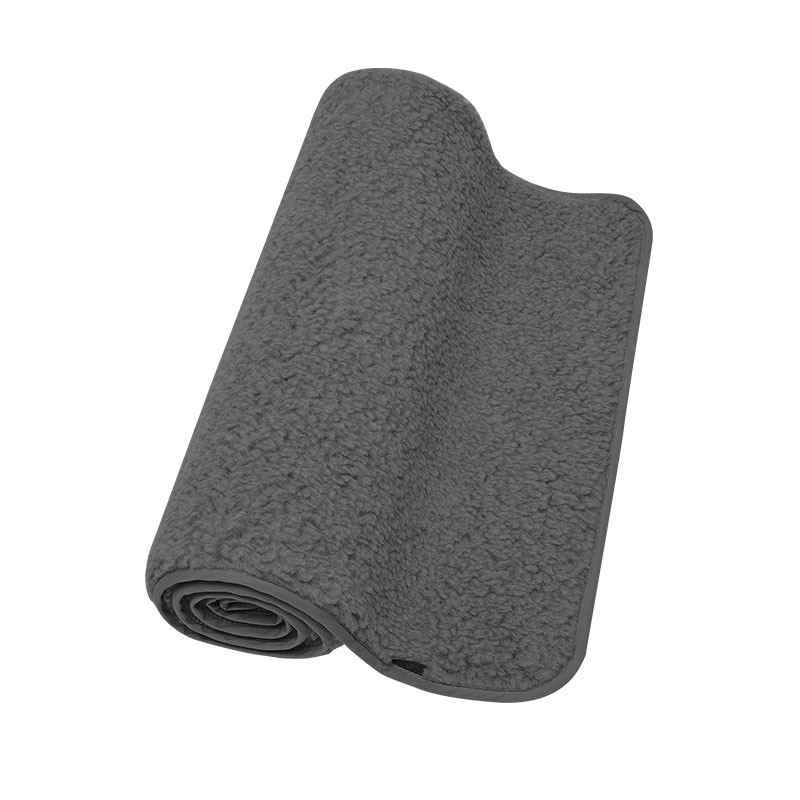 Yogamatte Natural Wool Dark grey