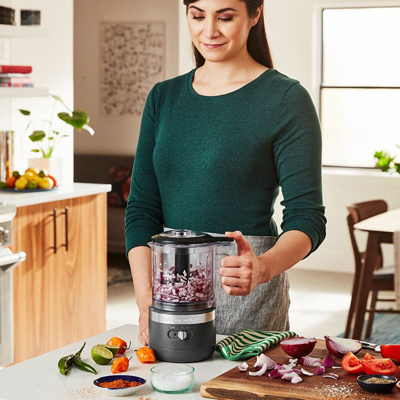 Trådløs mini-kjøkkenmaskin 1,18 liter