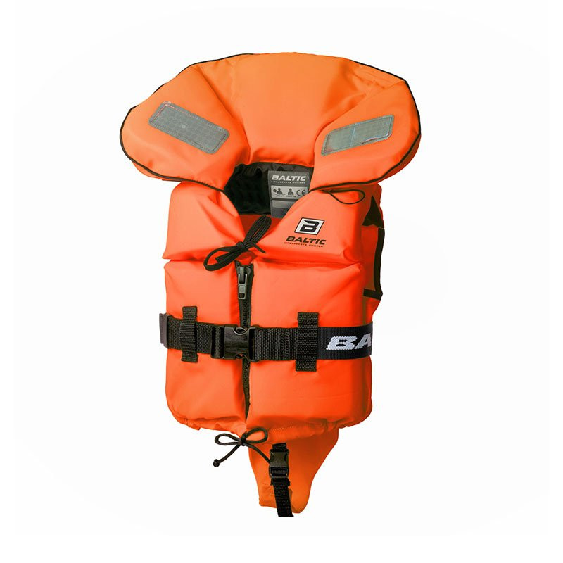 Redningsvest Split Front barn 3-15 kg, orange