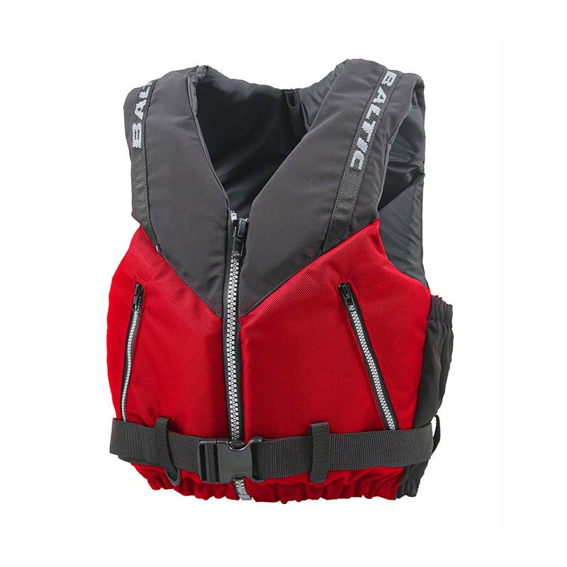 Redningsvest Genua Pro Rød/Svart 50-70 M