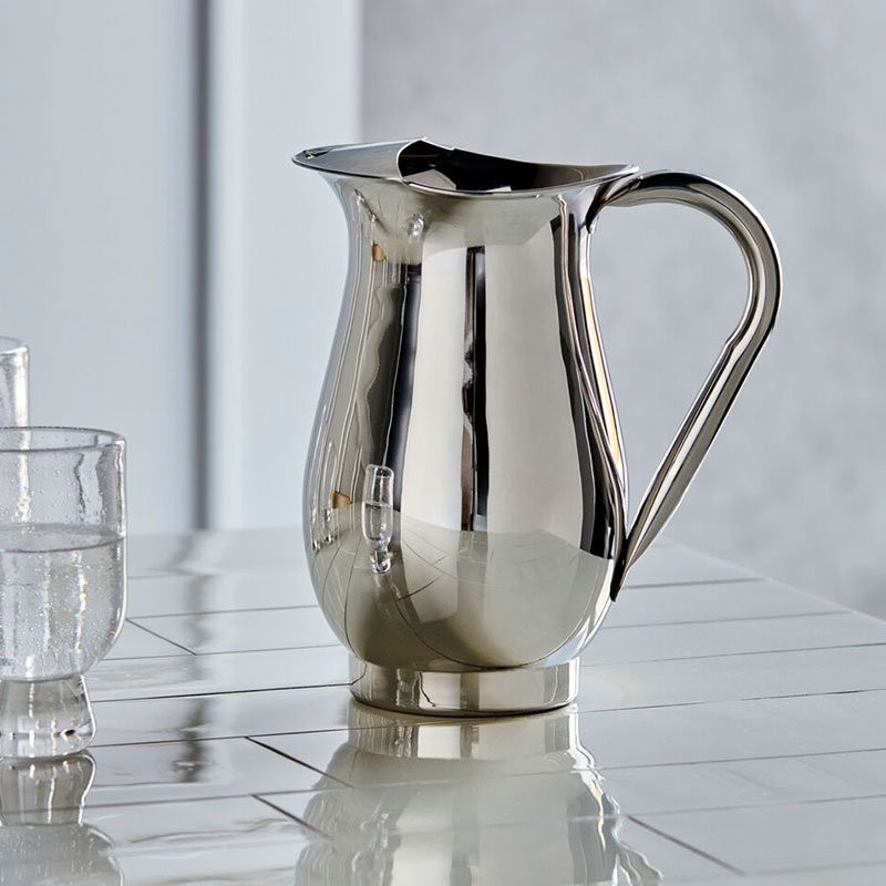 Serveringskanne silver finish
